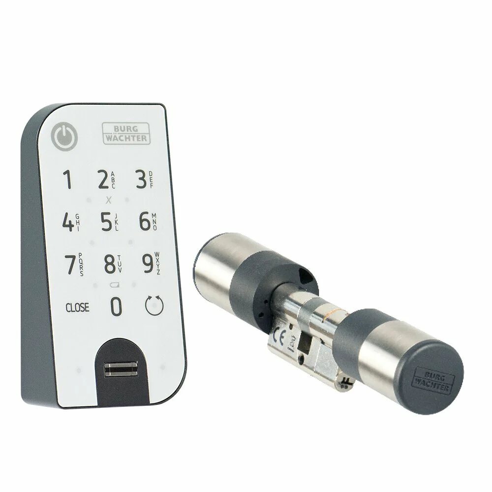 secuENTRY-Keypad und elektronischer Zylinder von Burg Wächter